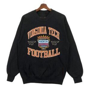 2000 Sugar Bowl Virginia Tech Football Sweatshirt Retro